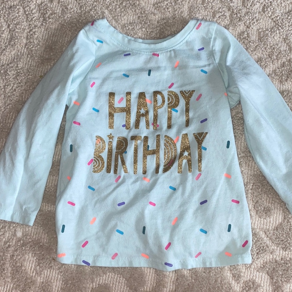 Happy birthday shirt